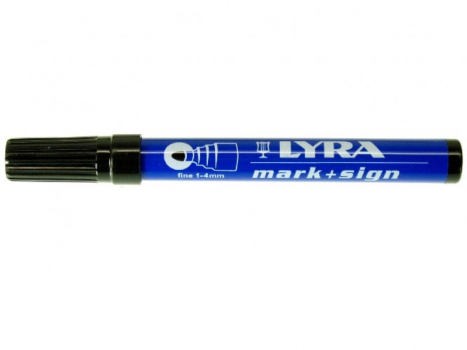 Markierstift blau